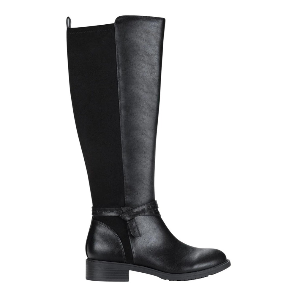 Style & Co Womens Verityy Knee High Riding Boots Black Size 6 Block Heel New